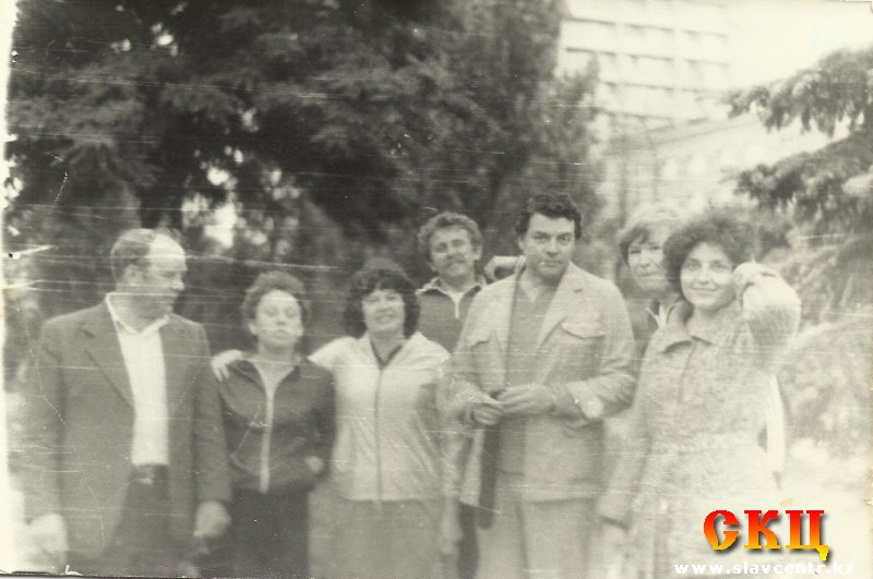 Шиллеровцы с А.Ширвиндтом (Одесса, июль 1985)
