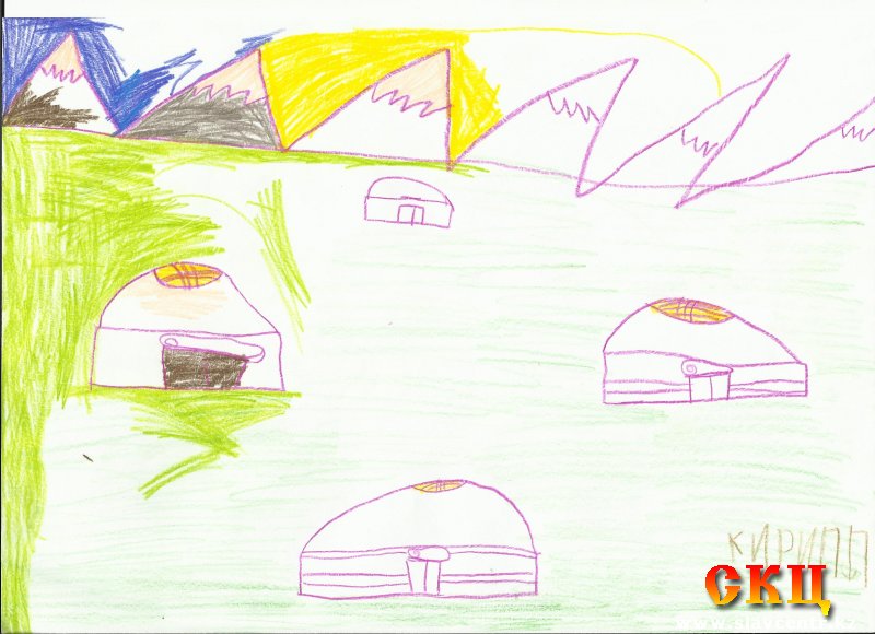 Дом моей мечты (рисунок учеников ШНВ)