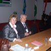 Татьяна Кузина и Чингиз Айтматов (Бишкек, 2007, региональная конференция российских соотечественников стран Центральной Азии)