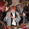 Молодежь Славянского центра с участницей блокадного Ленинграда Еленой Даниловой (23 февраля 2010)