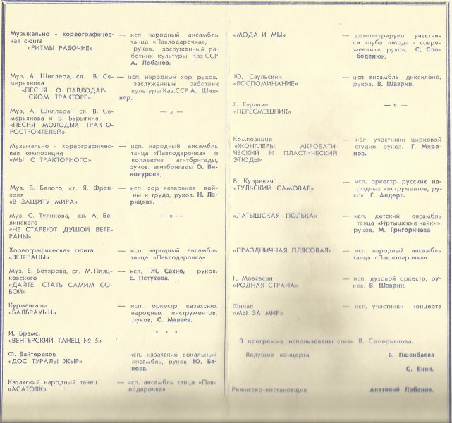 Павлодар - 1984